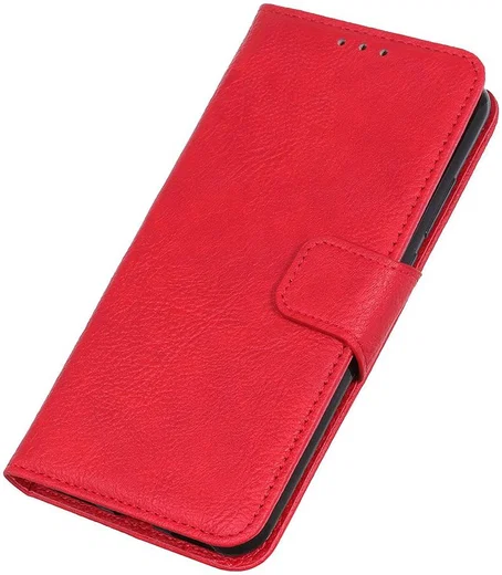 Xiaomi Redmi Note 9 Lychee Portemonnee Hoesje Rood afbeelding 10