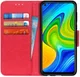 Xiaomi Redmi Note 9 Lychee Portemonnee Hoesje Rood afbeelding 1