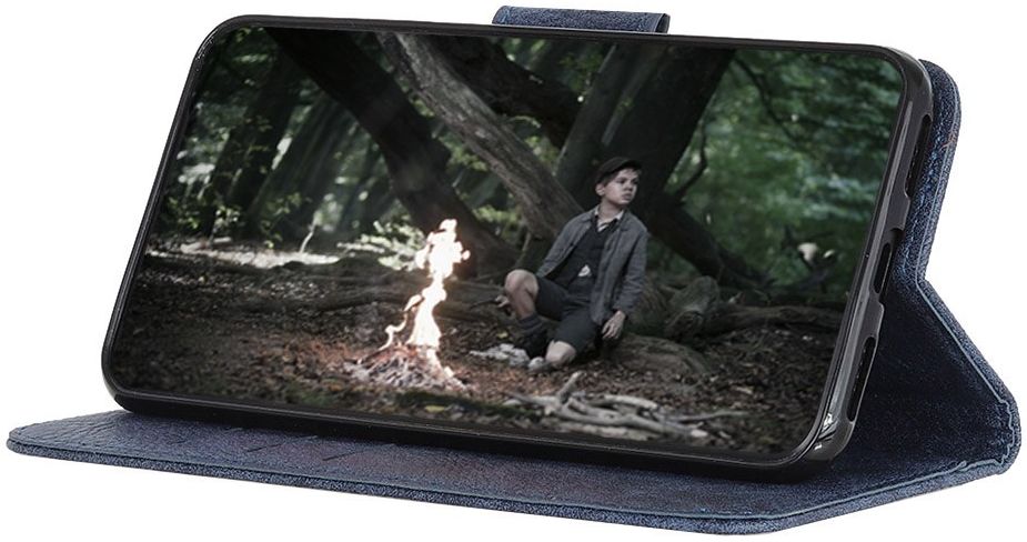 Xiaomi Redmi Note 9 Lychee Portemonnee Hoesje Blauw afbeelding 11