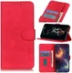 KHAZNEH Xiaomi Redmi Note 9 Hoesje Retro Wallet Book Case Rood afbeelding 9