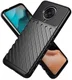 Xiaomi Poco F2 Pro Twill Thunder Texture Back Cover Zwart afbeelding 2