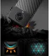 Xiaomi Poco F2 Pro Twill Thunder Texture Back Cover Zwart afbeelding 3