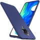Xiaomi Poco F2 Pro Hoesje Twill Slim Texture Back Cover Blauw afbeelding 9