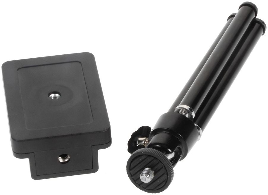 2-in-1 Smartphone Tripod en Selfie Stick Zwart afbeelding 4