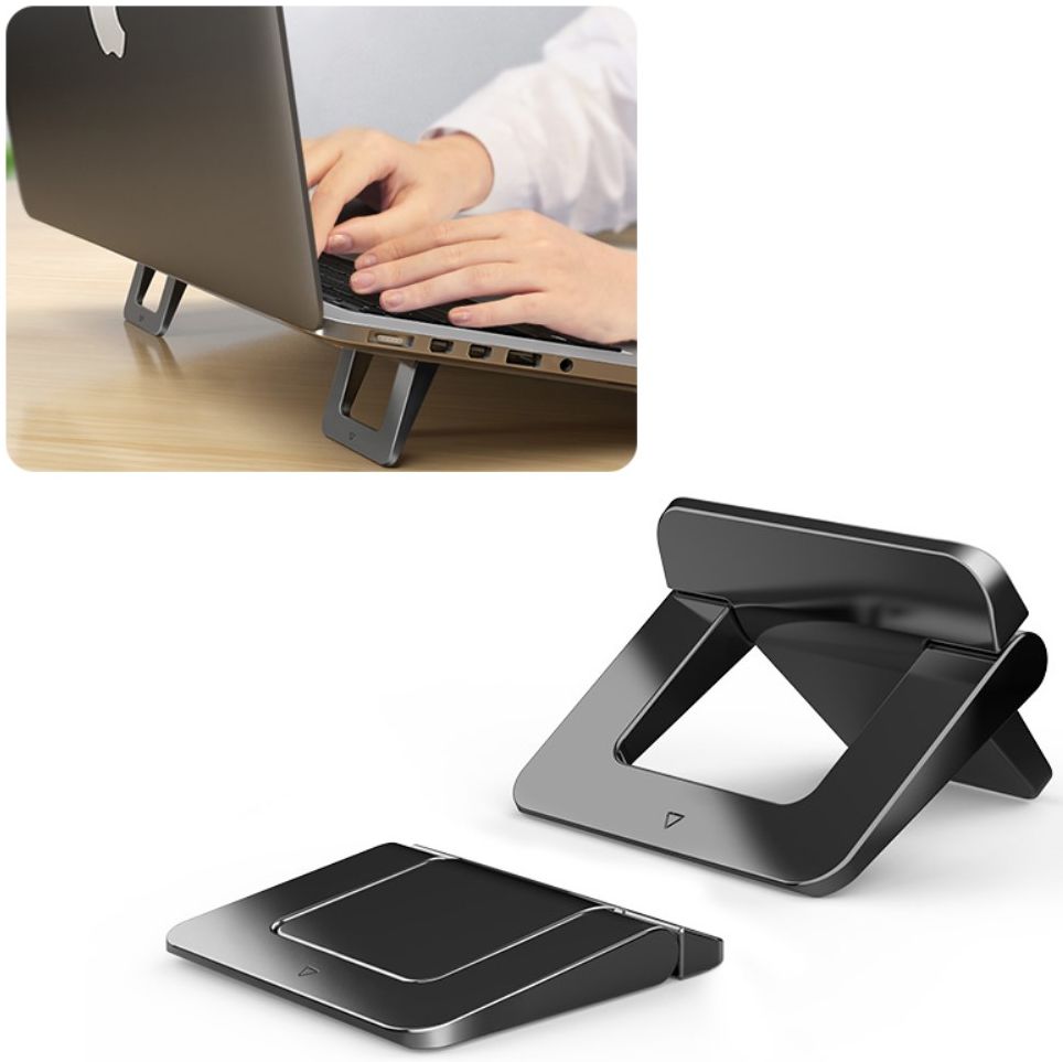 Mini Laptop Stand Zwart afbeelding 1
