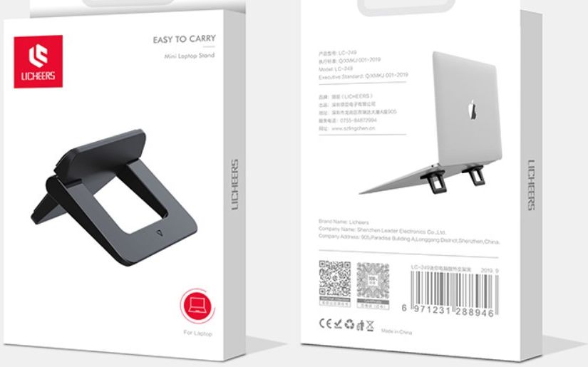 Mini Laptop Stand Zwart afbeelding 11