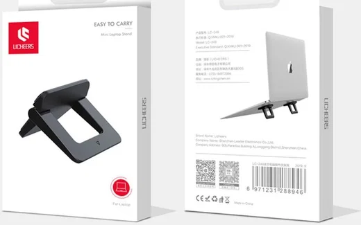 Mini Laptop Stand Zwart afbeelding 11