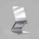 Universele Multifunctionele Smartphone Stand Met Spiegel Grijs afbeelding 3
