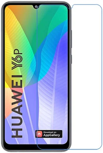 Huawei Y6p Screen Protector Ultra Clear Display Folie afbeelding 1