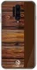 OnePlus 8 Pro Back Cover Hout Textuur Bruin afbeelding 2