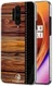 OnePlus 8 Pro Back Cover Hout Textuur Zwart afbeelding 1