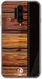 OnePlus 8 Pro Back Cover Hout Textuur Zwart afbeelding 2