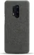 OnePlus 8 Pro Stof Hard Back Cover Donker Grijs afbeelding 3