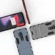 OnePlus 8 Pro Hoesje Shock Proof Back Cover Met Kickstand Zwart afbeelding 11