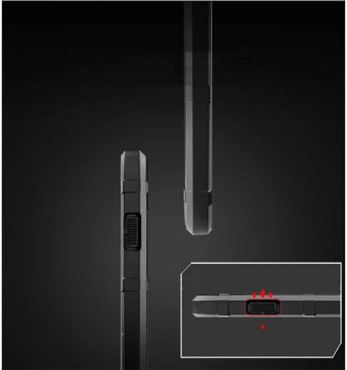 OnePlus 8 Pro Hoesje Shock Proof Rugged Shield Grijs afbeelding 7