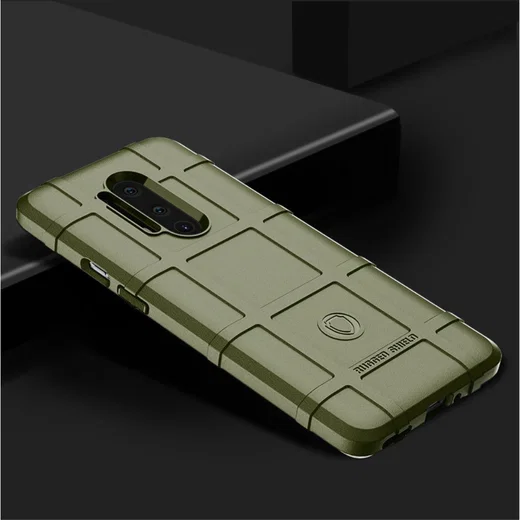 OnePlus 8 Pro Hoesje Shock Proof Rugged Shield Groen afbeelding 2