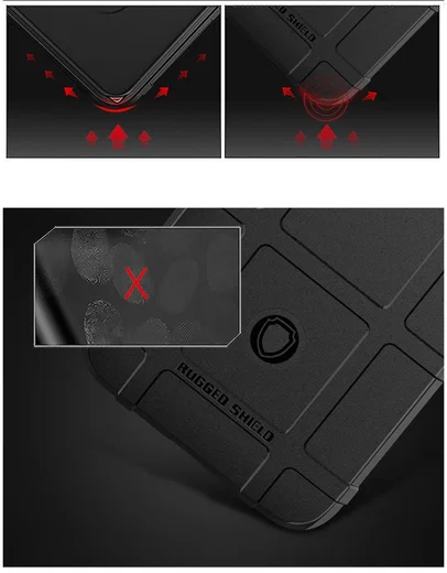 OnePlus 8 Pro Hoesje Shock Proof Rugged Shield Blauw afbeelding 3