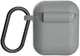 U by Urban Armor Gear Apple AirPods Siliconen Hoesje Grijs afbeelding 4