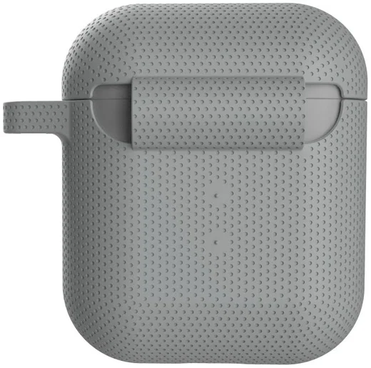 U by Urban Armor Gear Apple AirPods Siliconen Hoesje Grijs afbeelding 5