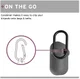 U by Urban Armor Gear Apple AirPods Siliconen Hoesje Grijs afbeelding 9