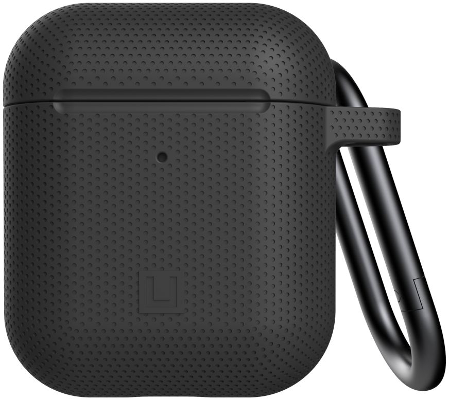 U by Urban Armor Gear Apple AirPods Siliconen Hoesje Zwart afbeelding 1