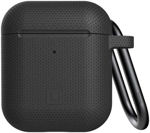 U by Urban Armor Gear Apple AirPods Siliconen Hoesje Zwart afbeelding 1