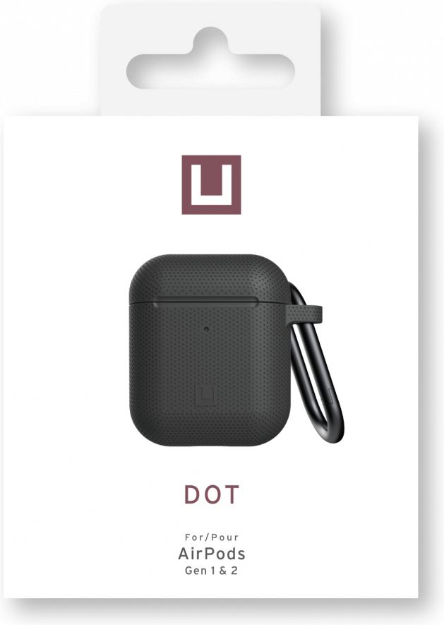 U by Urban Armor Gear Apple AirPods Siliconen Hoesje Zwart afbeelding 10