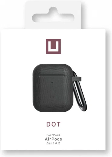 U by Urban Armor Gear Apple AirPods Siliconen Hoesje Zwart afbeelding 10