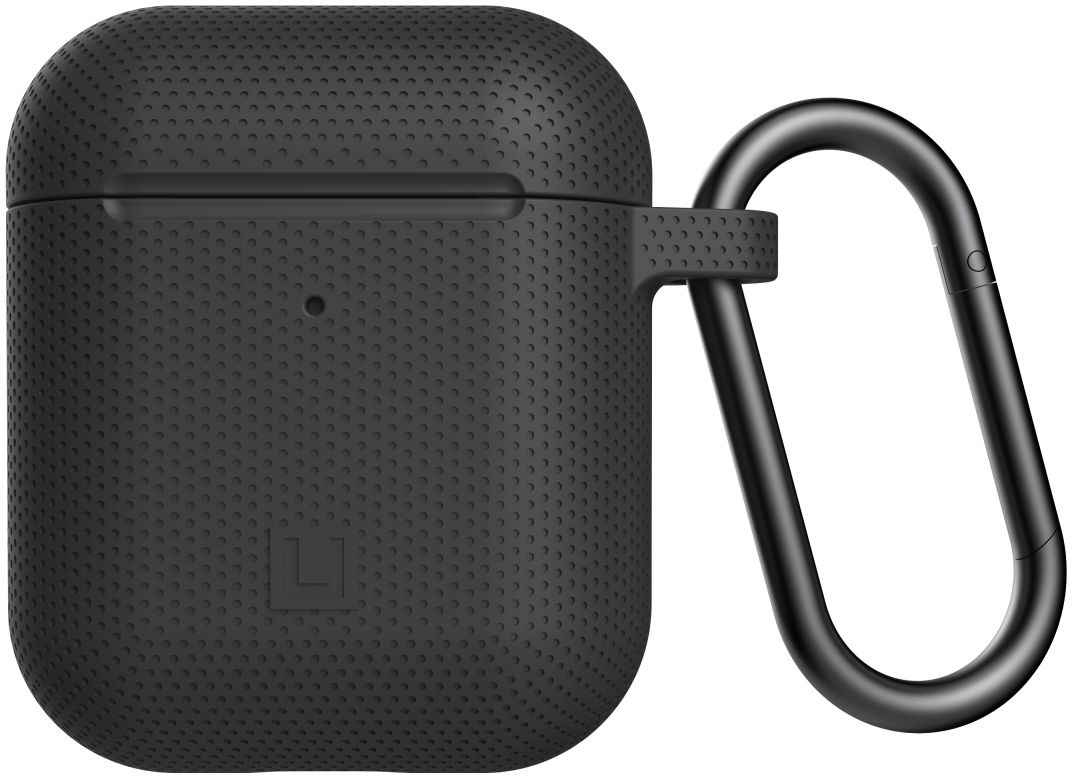 U by Urban Armor Gear Apple AirPods Siliconen Hoesje Zwart afbeelding 2