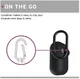 U by Urban Armor Gear Apple AirPods Siliconen Hoesje Zwart afbeelding 8