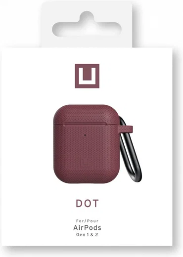 U by Urban Armor Gear Apple AirPods Siliconen Hoesje Paars afbeelding 10
