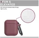 U by UAG Apple Airpods Siliconen Hoesje Dusty Rose afbeelding 6