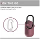 U by UAG Apple Airpods Siliconen Hoesje Dusty Rose afbeelding 7
