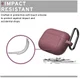 U by UAG Apple Airpods Pro Siliconen Hoesje Dusty Rose afbeelding 15