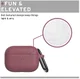 U by UAG Apple Airpods Pro Siliconen Hoesje Dusty Rose afbeelding 17
