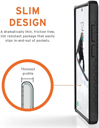 Urban Armor Gear Monarch Samsung Galaxy Note 20 Hoesje Black afbeelding 11