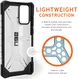Urban Armor Gear Plasma Hoesje Samsung Galaxy Note 20 Ice afbeelding 6