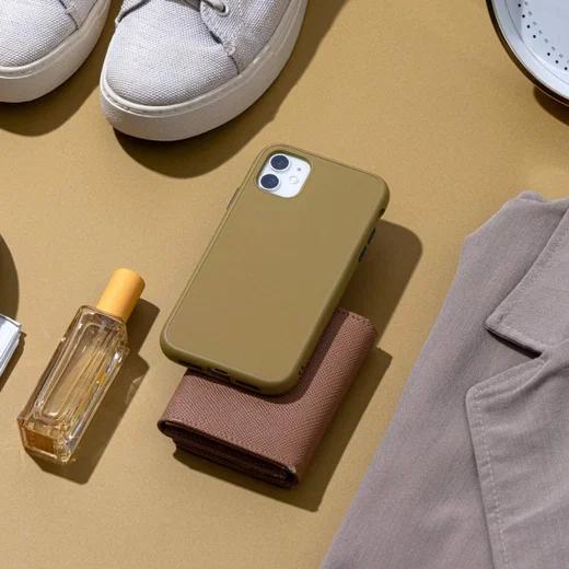 RhinoShield SolidSuit Classic iPhone X Hoesje Beige afbeelding 3
