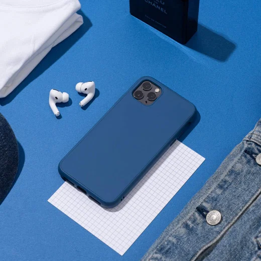 RhinoShield SolidSuit Apple iPhone 11 Pro Max Hoesje Classic Blauw afbeelding 3