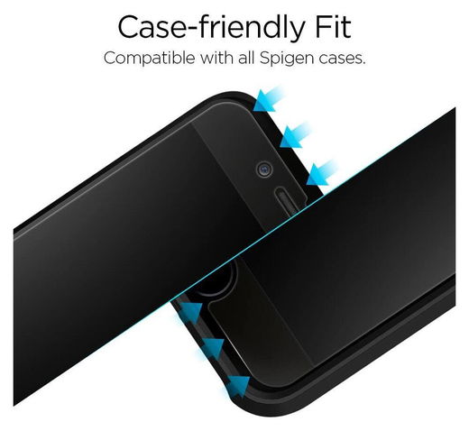 Spigen Glas.tR Tempered Glass Apple iPhone 7 / 8 / SE 2020 / 2022 afbeelding 3