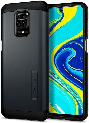 Spigen Tough Armor Hoesje Xiaomi Redmi Note 9S / Note 9 Pro Metal afbeelding 1