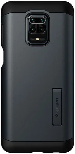 Spigen Tough Armor Hoesje Xiaomi Redmi Note 9S / Note 9 Pro Metal afbeelding 2