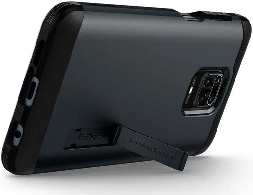 Spigen Tough Armor Hoesje Xiaomi Redmi Note 9S / Note 9 Pro Metal afbeelding 6