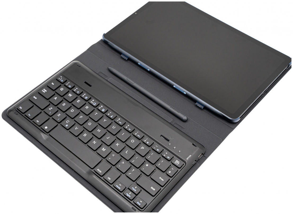 Originele Samsung Galaxy Tab S6 Lite Book Cover Keyboard Zwart afbeelding 4