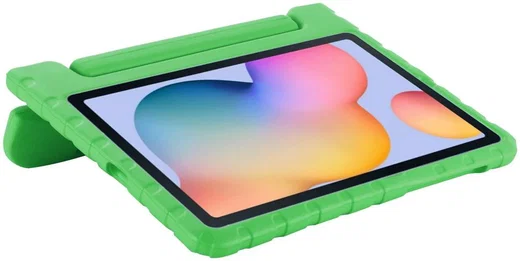 Samsung Galaxy Tab S6 Lite Kinder Tablethoes met Handvat Groen afbeelding 7