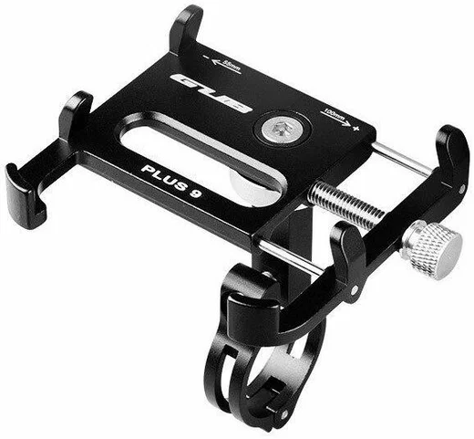GUB Plus 9 Universele Draaibare Fiets Telefoonhouder Smartphones Zwart afbeelding 1