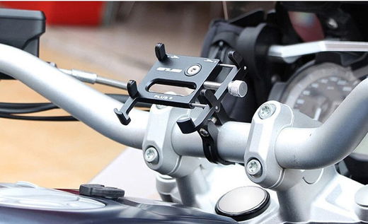 GUB Plus 9 Universele Draaibare Fiets Telefoonhouder Smartphones Rood afbeelding 6