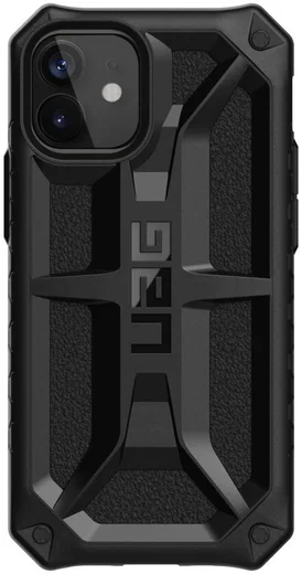 Urban Armor Gear Monarch Apple iPhone 12 Mini Hoesje Zwart afbeelding 1