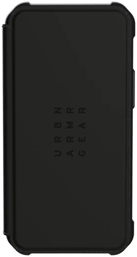 Urban Armor Gear Metropolis iPhone 12 Mini Hoesje PU Leer Zwart afbeelding 2