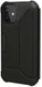 Urban Armor Gear Metropolis iPhone 12 Mini Hoesje PU Leer Zwart afbeelding 4